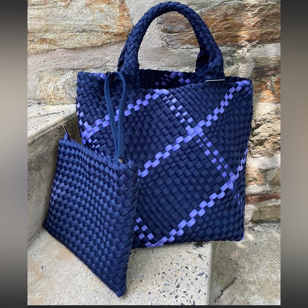 Lemonbella woven tote